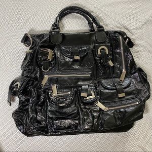 Vintage 2000’s Patent tote Bag